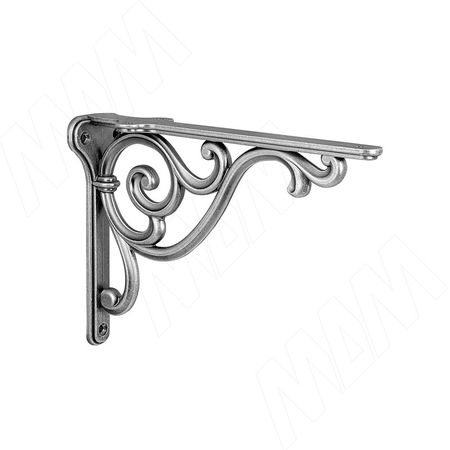 ROME Менсолодержатель для деревянных полок L-150 мм, серебро состаренное (WRM.800.150.00AN)