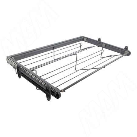 BELLE Корзина для обуви, 800 мм, графит, полн. выдв. (BE80SHGR)