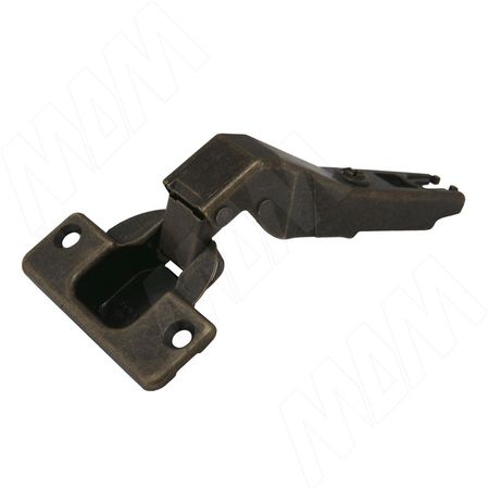 Петля Slide-on 95 угловая (+45/95) накладная, бронза (H95086P H)