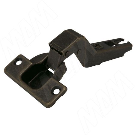 Петля Slide-on 95 угловая (+30/95) вкладная, бронза (H95086D H)