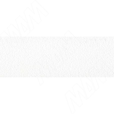 Кромка ПВХ Белый тиснение шагрень (1020-04 19X1)