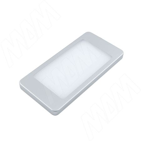 POCKET Светодиодный светильник, 160*80 мм, серебро, 12V, нейтральный белый 4000К, 3W (PC12-160NO-MCR-NW3)