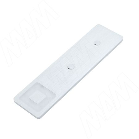 QUADRUM Светодиодный светильник, 190x50 мм, серебро, 12V, нейтральный белый 4000К, 2,4W (QD12-190NO-MCR-NW2)