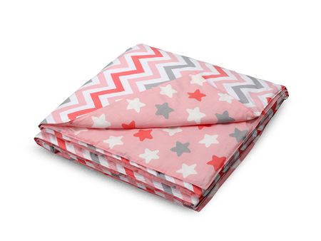 Покрывало Соня (Бязь Зигзаг коралловый / Пряники коралловый) 107x203 мег розофф мактавиш и пряники