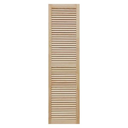 дверь жалюзийная хв/п 394х1505мм бессучковая