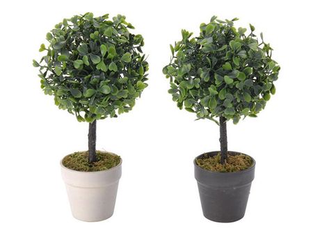 растение искусственное в горшке Самшит 23см в асс-те