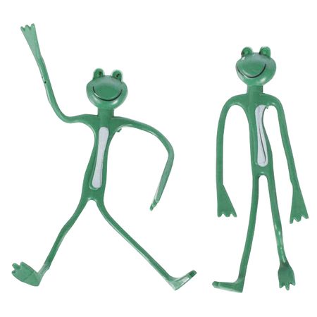 набор зажимов для поддержки растений Лягушка 2шт царевна лягушка
