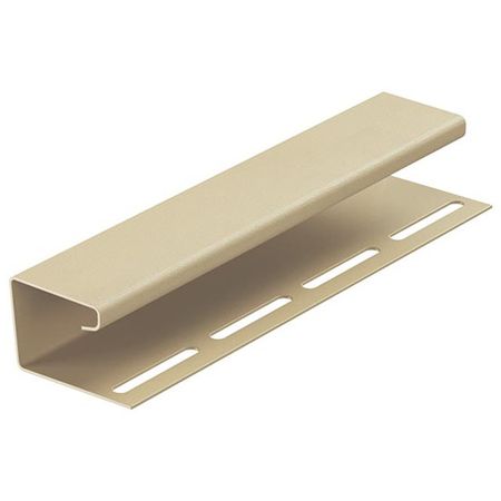 планка для сайдинга DOCKE j-профиль 3000мм крем-брюле