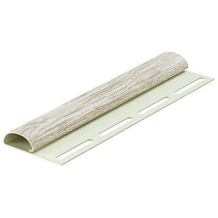 планка для сайдинга DOCKE Lux финишный профиль орех 3000мм