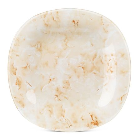 тарелка LUMINARC Марбл Беж 19см десертная стекло