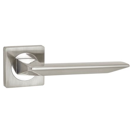 ручка дверная AJAX Ultra JK SN/CP-3 матовый никель