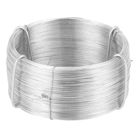 проволока СИБРТЕХ 0,5мм 200м стальная оцинкованная