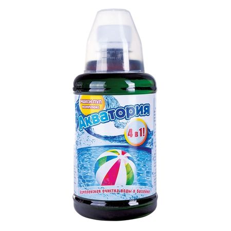 средство для бассейна Акватория 4в1 500мл кэролайн кин расследование на вечеринке у бассейна