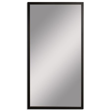 зеркало ОПЕРА БЛЭК 500х950мм черный горизонтальное/вертикальное стекло/МДФ