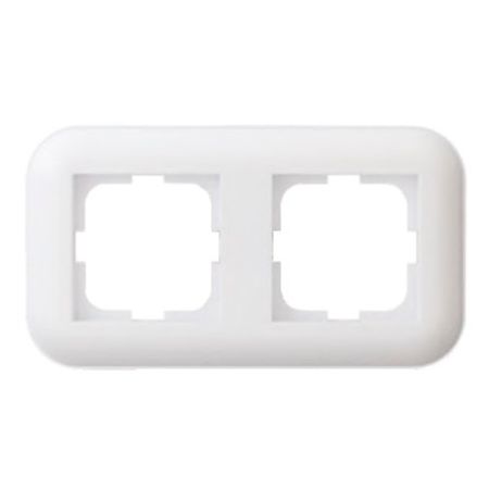 рамка 2 поста OVIVO Loft белый