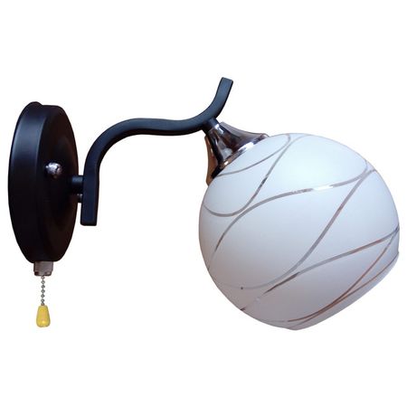 бра Jupiter Lighting Osaka 1х60Вт Е27 стекло металл