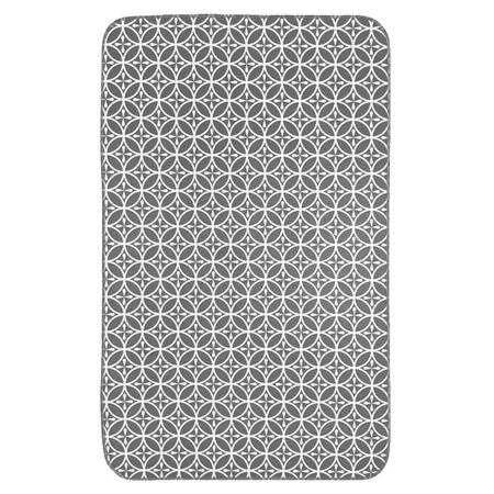 коврик для ванной ВИЛИНА 50х85см пвх полиэстер серый