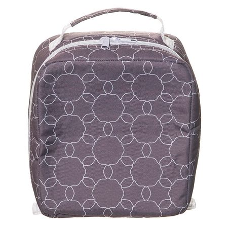 термосумка Круги 4л 22х19х10см оксфорд серый давиде фьорани круги на полях