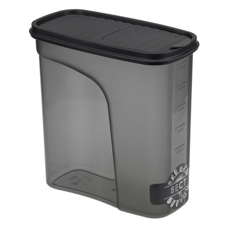 емкость IDEA Бест 2л 9,5x19x19см прямоуг. для сыпучих продуктов пластик