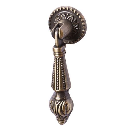 ручка-капля LARVIJ L5.02.AB бронза фигурка орел кавказ 50мм мет цв бронза