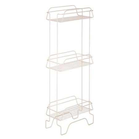 этажерка напольная  Модулус 3 яруса 30х15х79см бежевая