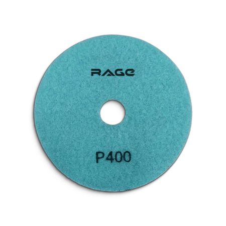 круг шлифовальный алмазный гибкий АГШК RAGE by VIRA Р400 100мм мокрое шлифование