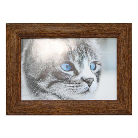 фоторамка ФРЕЙМ 150х200 мм орех пластик багет 726