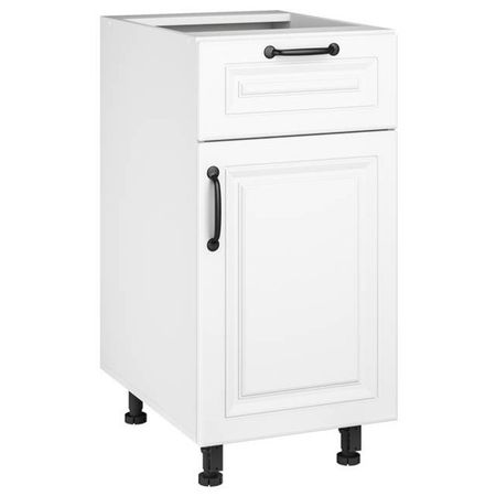 кухонный шкаф напольный Мишель 400х550х820мм 1ящик МДФ/ЛДСП мишель смарт свадьба по ее правилам