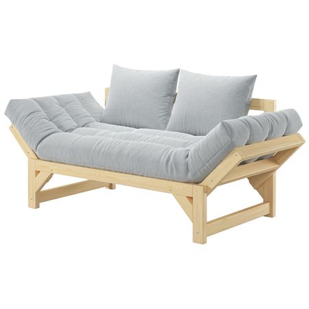 диван террасный Европа-2 1300х740х680мм рогожка светло-серый