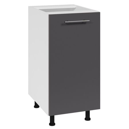 кухонный шкаф напольный Лофт 400х550х820мм 1 дверь МДФ/ЛДСП