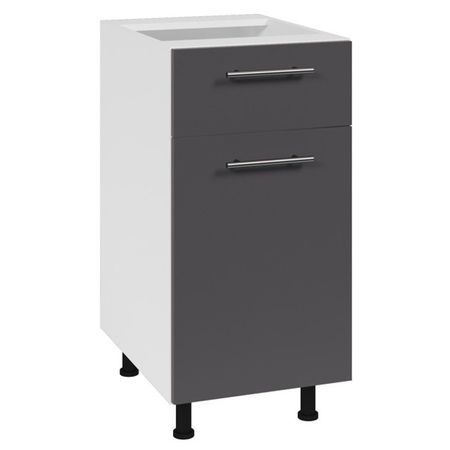 кухонный шкаф напольный Лофт 400х550х820мм 1 ящик МДФ/ЛДСП