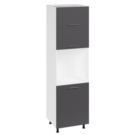 кухонный шкаф-пенал для духовки Лофт 600х560х2140мм МДФ/ЛДСП