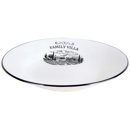 тарелка NUOVACASA Family villa 20см глубокая керамика