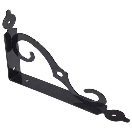 консоль декоративная 140х190х25мм S-типа сталь черный канонерские лодки типа черноморец черноморец терец кубанец уралец запорожец и донец 1886 1925