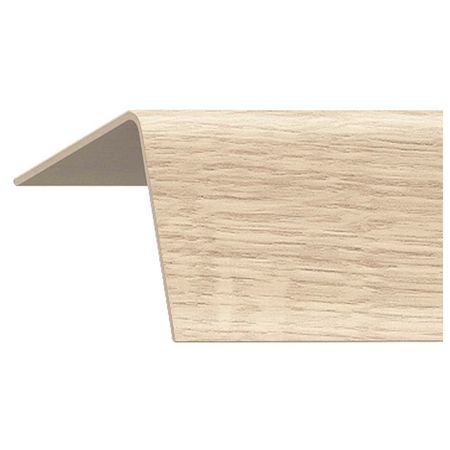 угол ПВХ дуб восточный 2700х20х20мм текстурный с тиснением