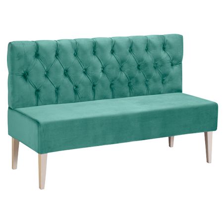 диван Грация 1400х570х890мм велюр изумрудный для опытов lori выращивание кристаллов кораллы изумрудный коралл