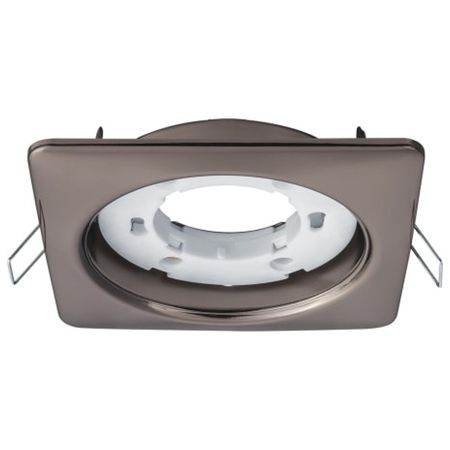 светильник встраиваемый NAVIGATOR Квадрат GX53 черный хром