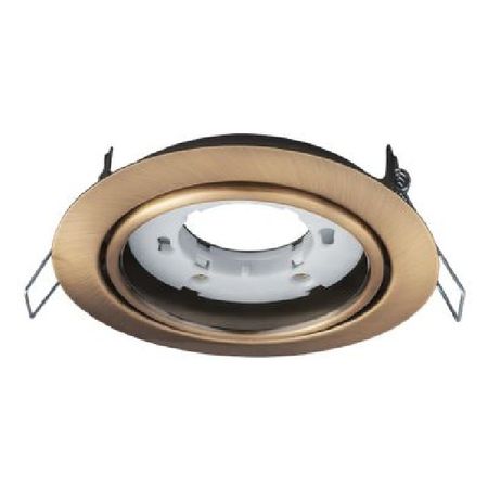 светильник встраиваемый NAVIGATOR Поворотный GX53 черненая бронза