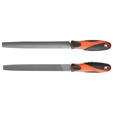 набор напильников 200мм 2шт