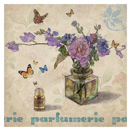 постер АРОМАТЫ ПРОВАНСА канвас 300х300мм вера гришина эмма из прованса мистическая повесть