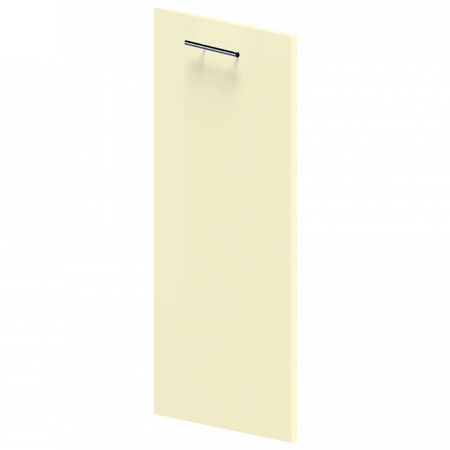 фасад АЛЬМОНД 400х720х16мм лакированная ЛДСП ваниль