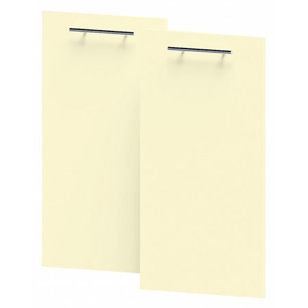 комплект фасадов АЛЬМОНД 800х720х16мм лакированная ЛДСП ваниль