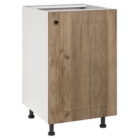 кухонный шкаф напольный Прага 500х550х820мм 1 дверь МДФ/ЛДСП