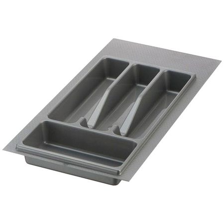 лоток для ложек и вилок 270x490x45мм серый