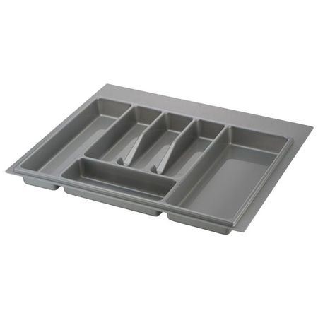 лоток для ложек и вилок 540x490x45мм серый