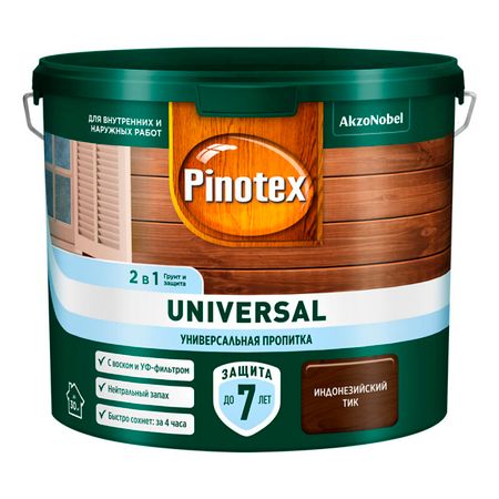 средство деревозащитное PINOTEX Universal 2,5л индонезийский тик, арт.5620683 русско индонезийский тематический словарь 7000 слов