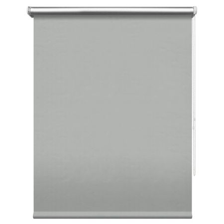 штора рулонная УЮТ Сильвер blackout 140х175см светло-серая, арт.62.РШТО.8072.140х175