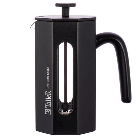 френч-пресс TALLER Франко 600мл стекло боросиликатное, нерж.сталь, пластик кэти франко ответы почемучкам 100 вопросов обо всем на свете