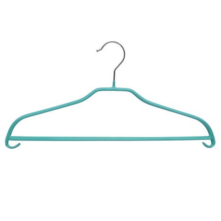 вешалка TODELIA 42см универсальная металл с покрытием ПВХ мятный