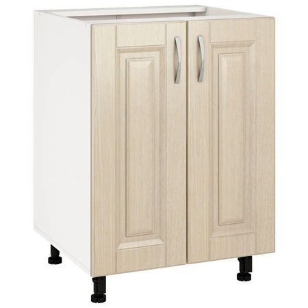 кухонный шкаф напольный дуб Мадейра 600х550х820мм 2 двери МДФ/ЛДСП
